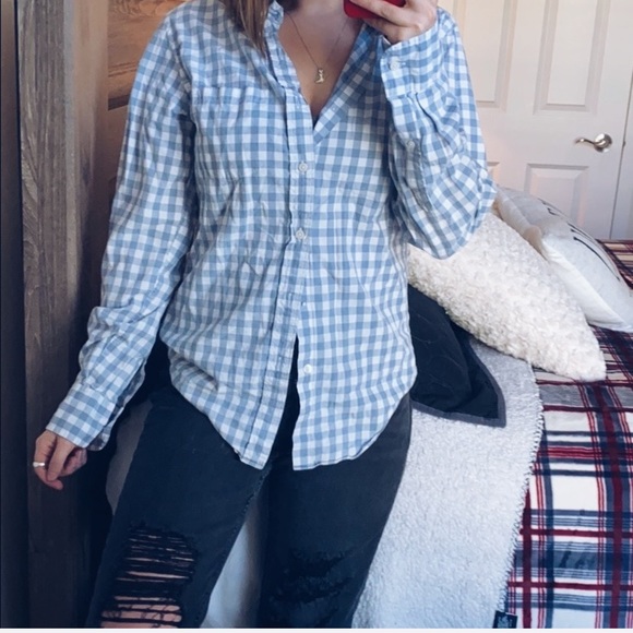J. Crew Tops - J. Crew flannel button up